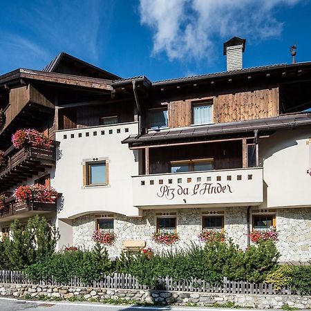 Garni Piz Da L'Ander Otel Corvara In Badia Dış mekan fotoğraf