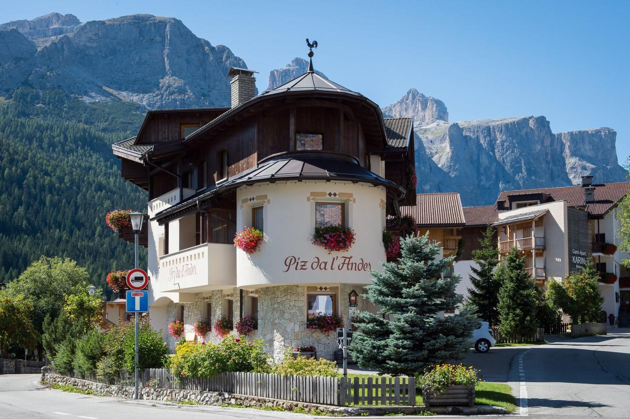Garni Piz Da L'Ander Otel Corvara In Badia Dış mekan fotoğraf